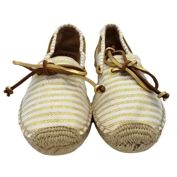 2/20 SALE Sperry Katama SAND/GOLD espadrille flats - Picture 9 of 10